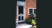 Wooden Screen Door