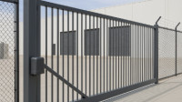 Electric Commercial Security Gates